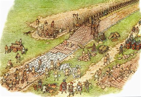 The Antonine Wall Construction: A Roman Foray into Barbarian Territory and Its Lasting Impact on Britain