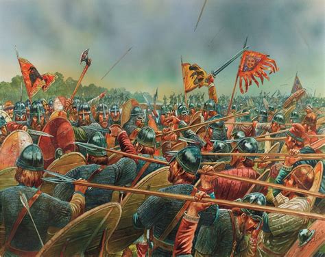 The Battle of Aylesford: A Pivotal Clash Between Anglo-Saxon Kingdoms and Romano-British Resilience